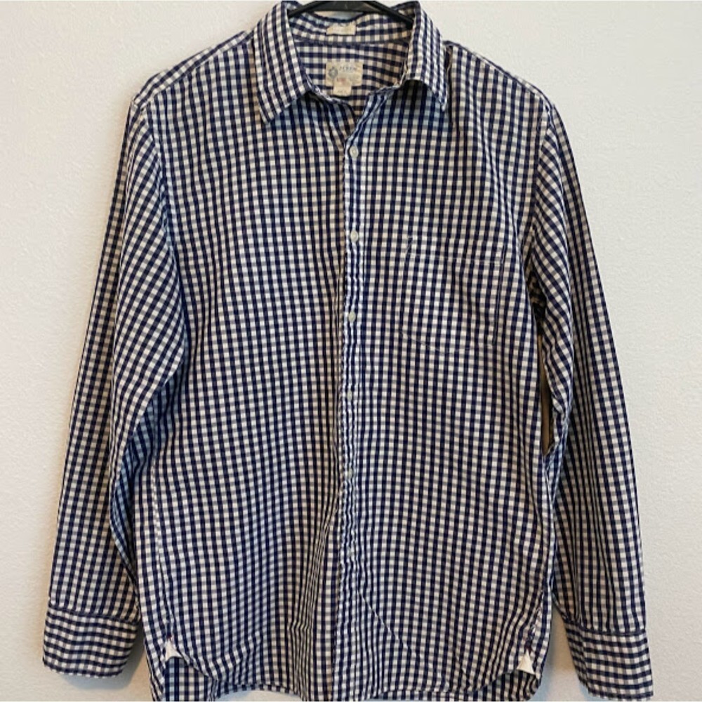 J Crew Men's Button Down Shirt M